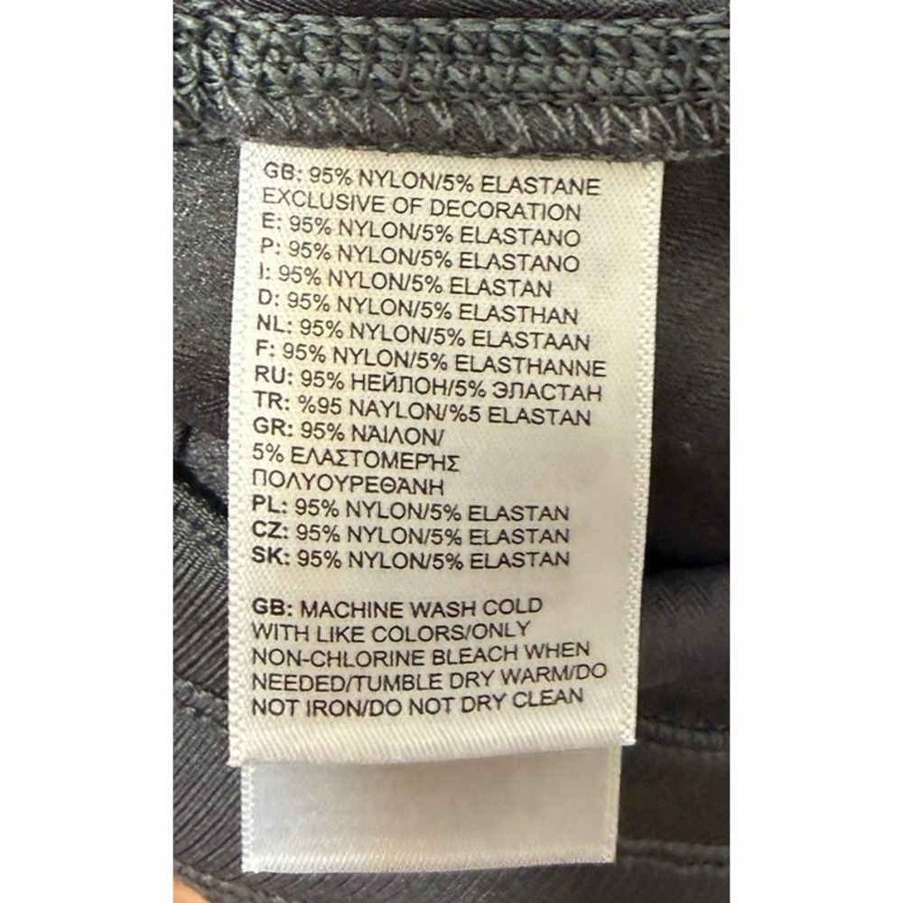 The North Face Womens Capri Cropped Pants Grey Drawstring Nylon Size M - Picture 16 of 16